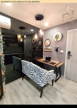 DL23040711 ให้เช่าคอนโด ดิ เออเบิ้ล แอทติจูด แบริ่ง (The Urban Attitude Bearing ) ใกล้ BTS แบริ่ง พร้อมเข้าอยู่ โทรด่วน 0638692663 LineID @897iyzll