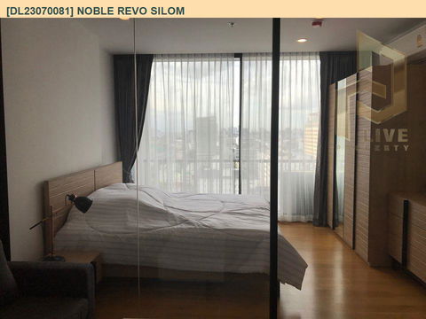 DL23070081 Condo for rent, Noble Revo Silom near BTS Surasak, ready to move in, call urgently 0656133286 LineID @534wlwof