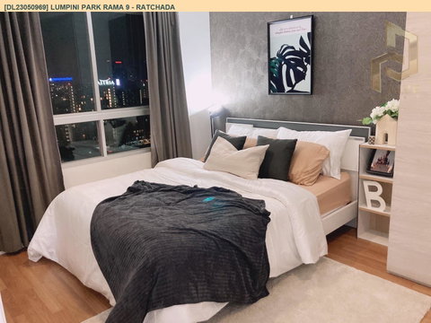 DL23050969 Condo for rent, Lumpini Park Rama 9 - Ratchada near MRT พระราม 9, ready to move in, call urgently 0653619502 LineID @897iyzll