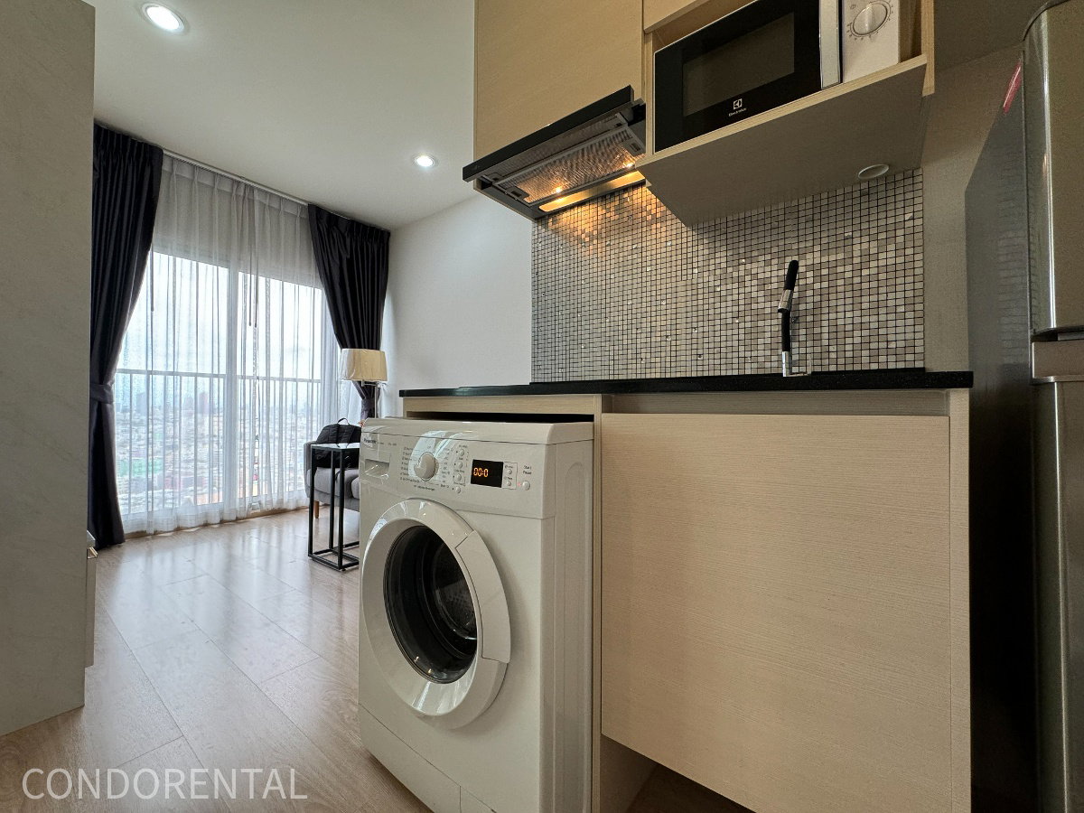 รูป Noble Revolve Ratchada ห้องสวย ราคาดี สอบถามเพิ่มเติมได้ที่ LINE @condorental - รูปที่ 8/13