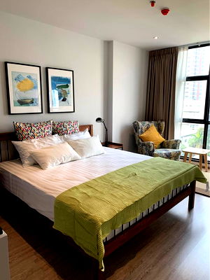 คอนโดให้เช่า : ให้เช่าคอนโด   Rhythm Ekkamai พร้อมเข้าอยู่สนใจติดต่อ Line @goodmanpro หรือ โทร 0999029192