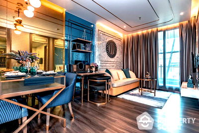 คอนโด สถานีรถไฟฟ้าสาธุประดิษฐ์ : คอนโด 1 นอน at Sapphire Luxurious Condominium Rama III ใกล้กับ พระราม 3 (ID 1019888)