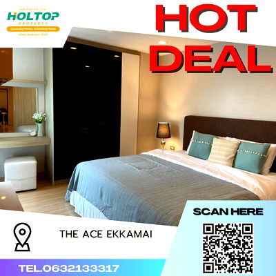 คอนโดให้เช่า : #P085 🍃 For rent The ace Ekkamai