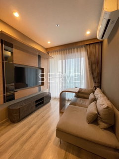 รูปภาพ 🔥Modern Style 2 beds 1 bath High Fl. 15+ Good Location Next to BTS Udom Suk 50 m. at IDEO Mobi Sukhumvit 66 Condo / For Rent