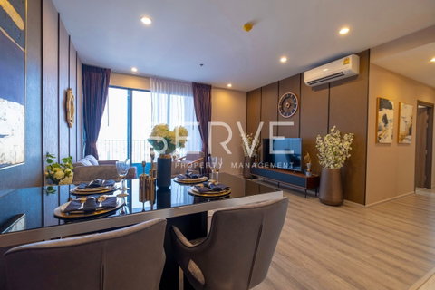 รูปภาพ 🔥Luxury Style 2 beds 2 baths with bathtub High Fl. 20+ Good Location Next to BTS Udom Suk 50 m. at IDEO Mobi Sukhumvit 66 Condo / For Rent
