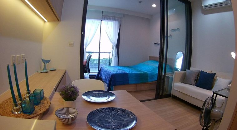 ว่างพร้อมอยู่! M จตุจักร. 1นอน 28ตร.ม *เลี้ยงสัตว์ไม่ได้*  Line id: @pfagent