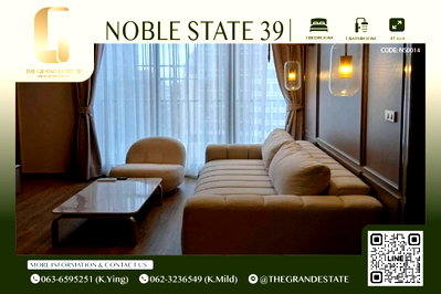 Condos for rent : ⭐️Noble State 39⭐️Nice decoration,1 Bedroom 42 Sq.m,Fully furnished,Fully built-in room