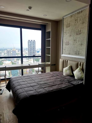 Condos for rent : Ashton Chula - Silom【𝐑𝐄𝐍𝐓】🔥Large room, luxurious, high-class, Paronama view, near Samyan MRT. 🔥 Contact Line ID: @hacondo
