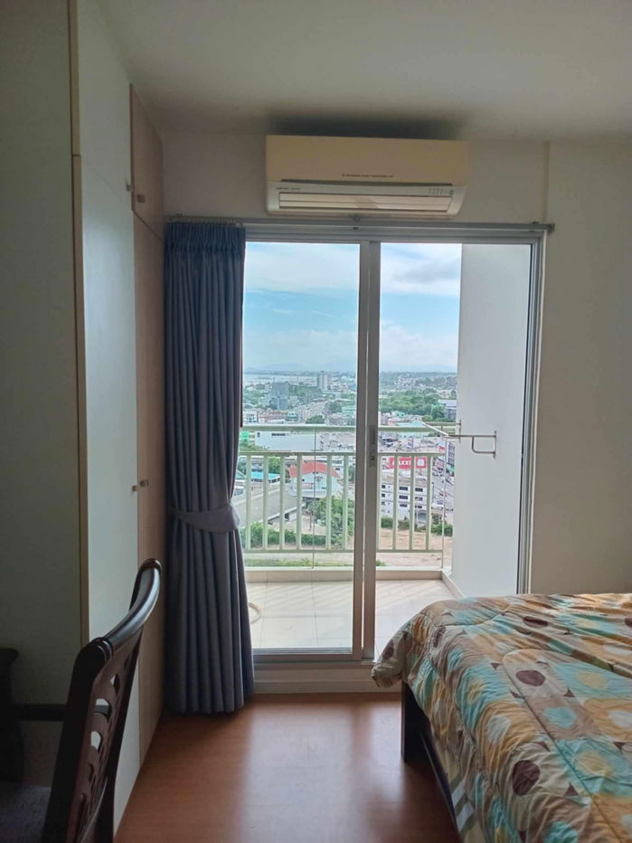 รูป 🏡 ให้เช่า ลุมพินี พัทยาเหนือ 1 ห้องนอน ( ห้องมุม ) #มีเครื่องซักผ้า  - รูปที่ 6/10