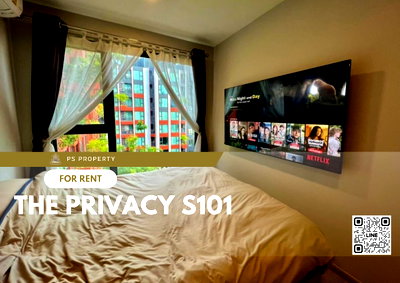 Condos for rent : For rent ✨ THE PRIVACY S101 ✨ near BTS Udomsuk, complete with furniture and electrical appliances.