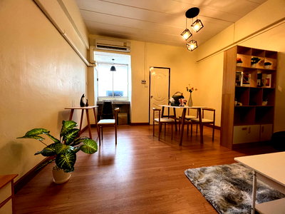 Condos for sale : For sale, 40 sq.m. condo 10th floor with great view, 2-min walk from skytrain.