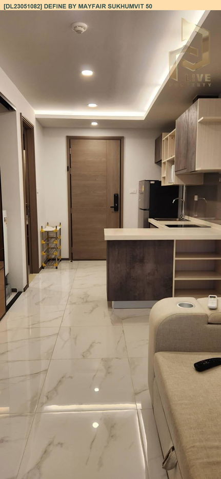 รูป DL23051082 ให้เช่าคอนโด ดีฟายน์ บาย เมแฟร์ สุขุมวิท 50 (DEFINE by Mayfair Sukhumvit 50) ใกล้ - พร้อมเข้าอยู่ โทรด่วน 0638692663 LineID @655ebbvc - รูปที่ 6/10