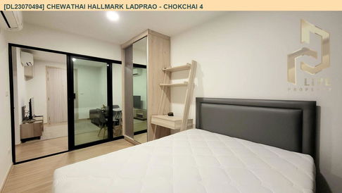 DL23070494 ให้เช่าคอนโด ชีวาทัย ฮอลล์มาร์ค ลาดพร้าว - โชคชัย 4 (Chewathai Hallmark Ladprao - Chokchai 4) ใกล้ รถไฟฟ้า 3 สาย พร้อมเข้าอยู่ โทรด่วน 0614453194 LineID @162cjixi