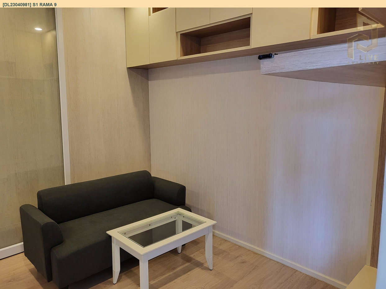 รูป DL23040981 ให้เช่าคอนโด เอส วัน พระราม 9 (S1 Rama 9 ) ใกล้ ARL หัวหมาก พร้อมเข้าอยู่ โทรด่วน 0614453194 LineID @952jdxxk - รูปที่ 4/6