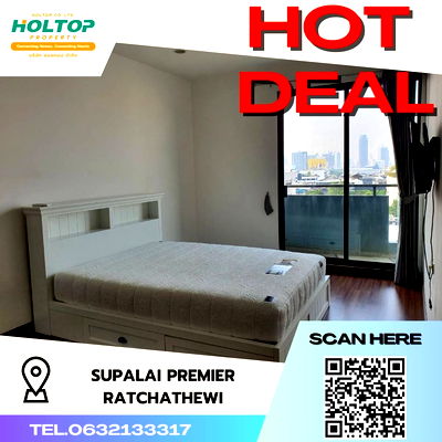 คอนโดให้เช่า : #N0131 ให้เช่า คอนโด ศุภาลัย พรีเมียร์ ราชเทวี