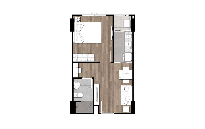 Type A floor plan