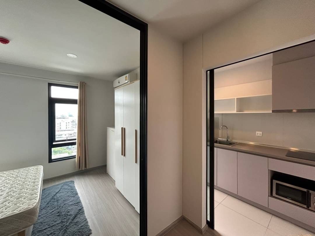 picture Condo for rent, Aspire Asoke-Ratchada 🍁 near MRT Rama 9 🍁 30 sqm, complete electrical appliances 🍁 very nice room 🍁 - 8/9