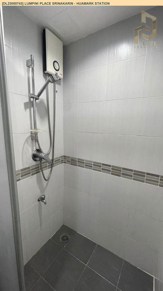 รูป DL23050743 ให้เช่าคอนโด ลุมพินี เพลส ศรีนครินทร์ - หัวหมาก สเตชัน (Lumpini Place Srinakarin - Huamark Station) ใกล้ ARL หัวหมาก พร้อมเข้าอยู่ โทรด่วน 0800343450 LineID @655ebbvc - รูปที่ 9/9