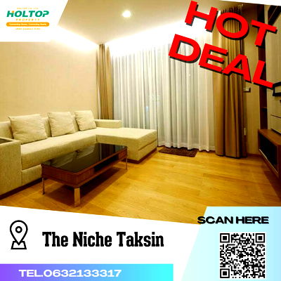 คอนโดให้เช่า : #A151 For rent The Niche Taksin