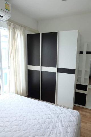 รูป TOPP121 ให้เช่า เดอะวันพลัส หัวหมาก 20 ชั้น8 วิวเมือง 29ตรม. 1นอน 1น้ำ 7,000บ.  064-959-8900 - รูปที่ 4/9