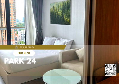 คอนโดให้เช่า : ให้เช่า 📌 Park 24 📌 เฟอร์นิเจอร์ และ เครื่องใช้ไฟฟ้าครบ ใกล้ BTS พร้อมพงษ์ 
