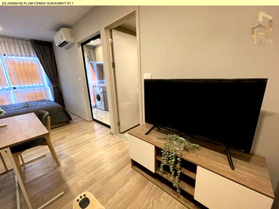 Condos for rent : DL23040418 Condo for rent, Plum Condo Sukhumvit 97.1 near BTS Bang Chak, ready to move in, call urgently 0653619502 LineID @897iyzll