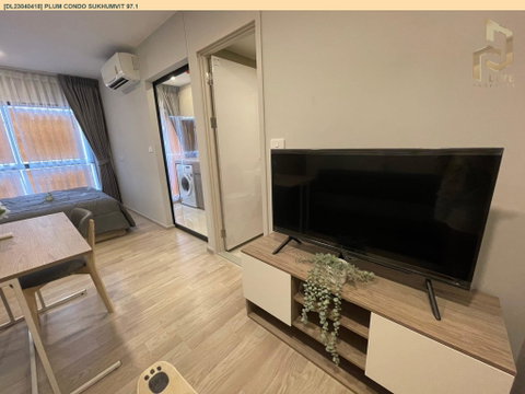 DL23040418 Condo for rent, Plum Condo Sukhumvit 97.1 near BTS Bang Chak, ready to move in, call urgently 0656133286 LineID @534wlwof