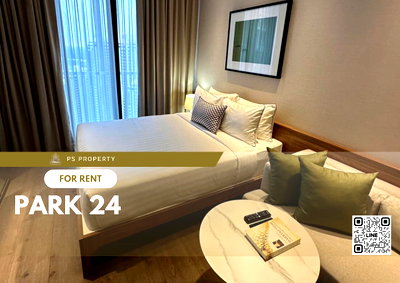 Condos for rent : For rent ✨ Park 24 ✨ complete furniture and electrical appliances, near BTS Phrom Phong.