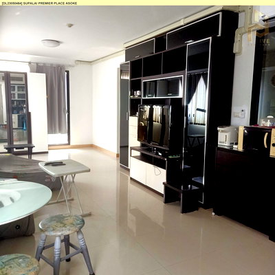 Condos for rent Asoke Road : DL23050484 Condo for rent, Supalai Premier Place Asoke near BTS Asok, ready to move in, call urgently 0656133286 LineID @534wlwof