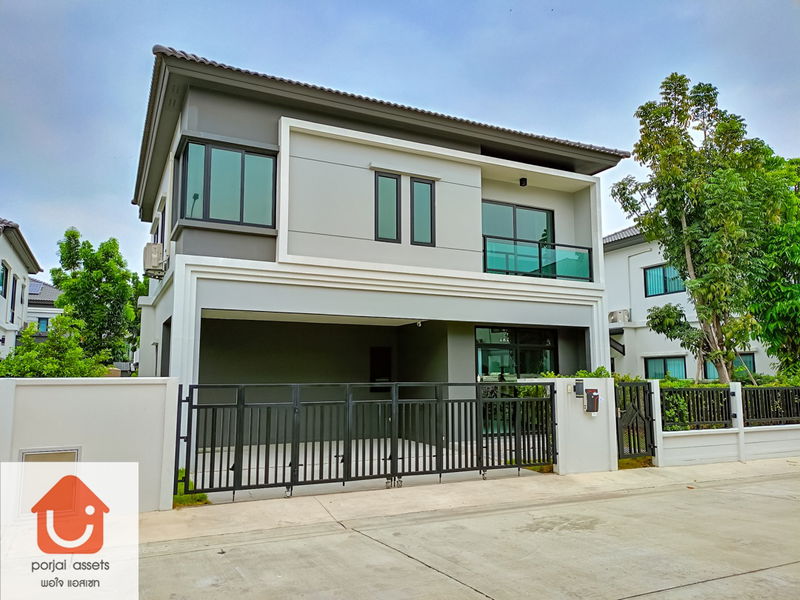 ขายบ้านเดี่ยว : ✨ขายบ้านเดี่ยวหรู 🏡 แกรนด์ บริทาเนีย วงแหวน-รามอินทรา บ้านเดี่ยว 2 ชั้น แบบ 4 ห้องนอน🛏️ ขนาด 52.2 ตร.วา
