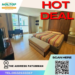 รูปภาพ #K194 📢📌ให้เช่า คอนโดthe address ปทุมวัน ห่างจาก BTS ราชเทวี ✨