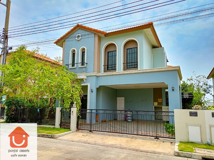 ✨ขายบ้านเดี่ยว 🏡 เดอะ ริคโค้ เรสซิเดนซ์ วงแหวนฯ-จตุโชติ บ้านเดี่ยว 2 ชั้น แบบ 4 ห้องนอน🛏️ ขนาด 50.6 ตร.วา