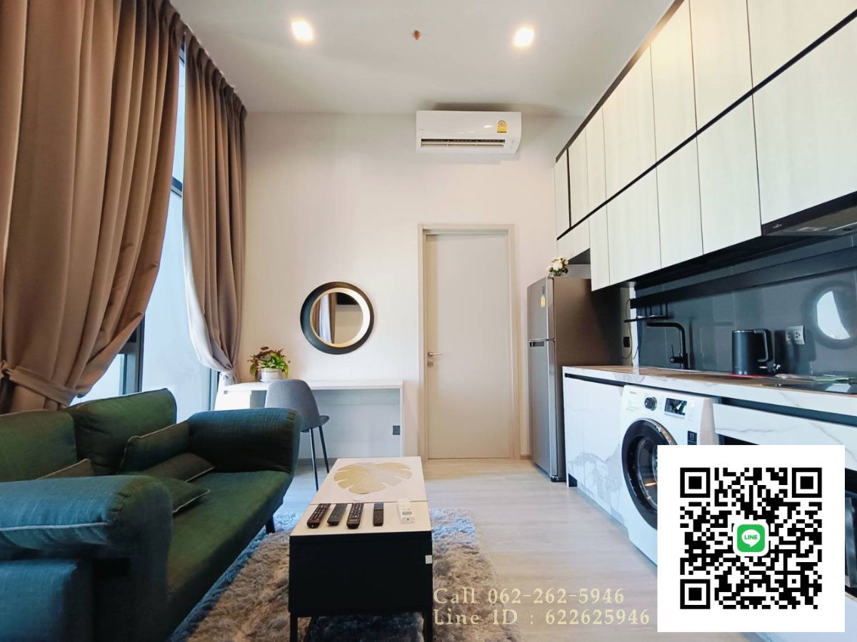 รูป ห้องมาใหม่! ให้เช่า The Line Sukhumvit 101 ห้องสวยเฟอร์ครบ มีเครื่องซักผ้า ใกล้ BTS พร้อมอยู่ ติดต่อ 062-262-5946 - รูปที่ 2/6