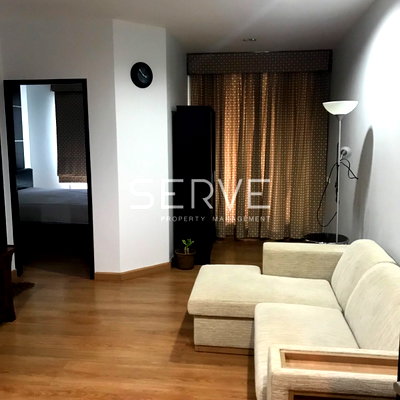 Condos for rent : 1 Bed with Bathtub Large Room 46 sq.m. Good Location BTS Ekkamai 200 m. at The Address Sukhumvit 42 Condo / Condo For Rent