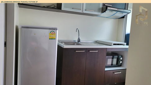 DL23080303 Condo for rent, Bridge Phaholyothin 37 near BTS Ratchayothin, ready to move in, call urgently 0638692663 LineID @897iyzll