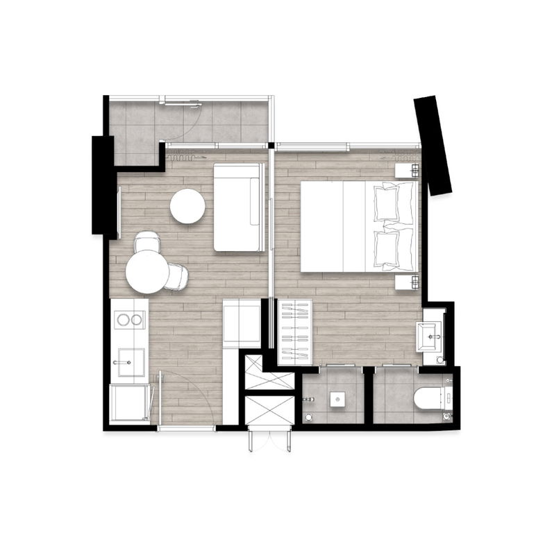 Type A1 floor plan