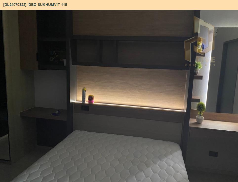 picture DL24070322 Condo for rent, IDEO Sukhumvit 115  near BTS Pu Chao, ready to move in, call urgently 0656133286 LineID @534wlwof - 3/8