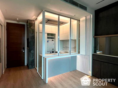 คอนโดให้เช่า : คอนโด 1-ห้องนอน ที่ คิว อโศก ใกล้ MRT เพชรบุรี (ID 1575823)