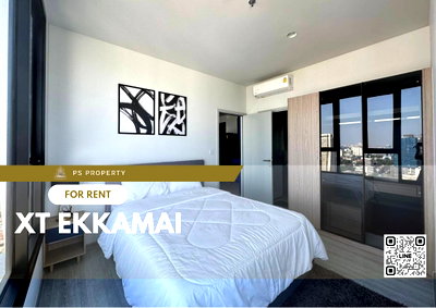 Condos for rent : For rent 📍 XT EKKAMAI 📍 2 bedrooms, 2 bathrooms, complete furniture and electrical appliances.