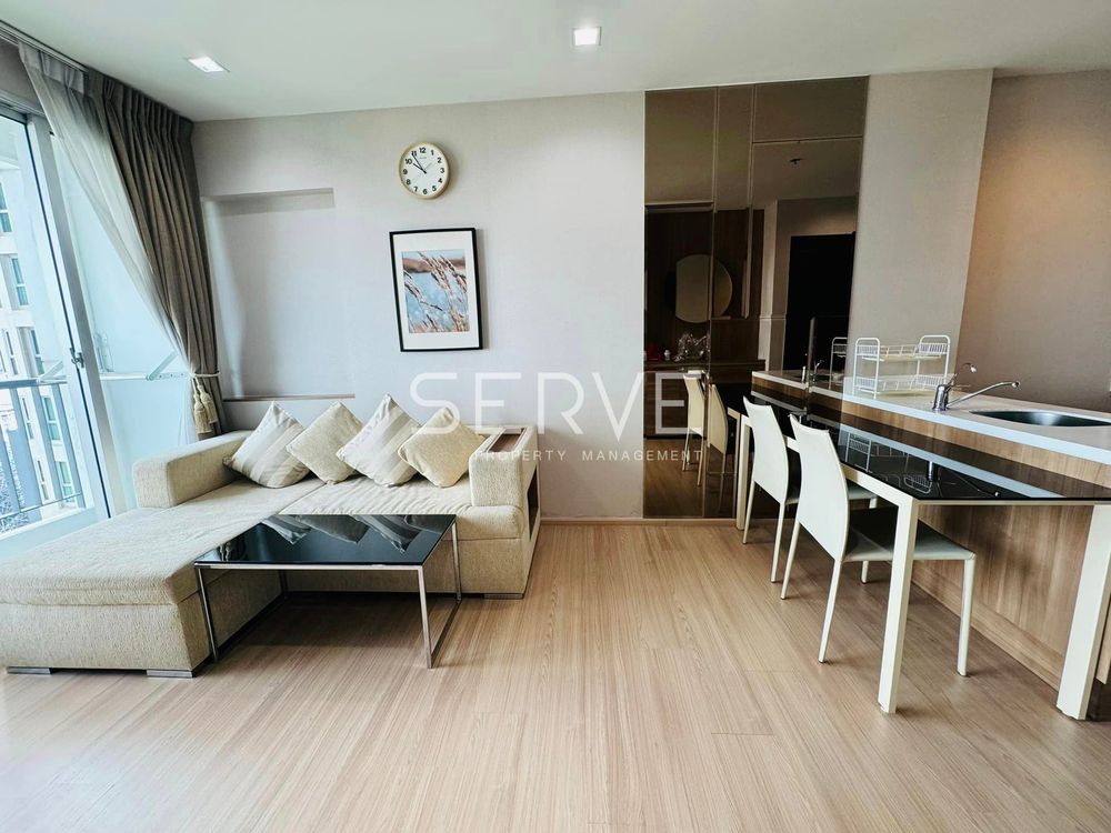 รูป 1 Bed with Bathtub High Fl. Good Location BTS Saphan Taksin station 340 m. / For Rent-Rhythm Sathorn - รูปที่ 1/9