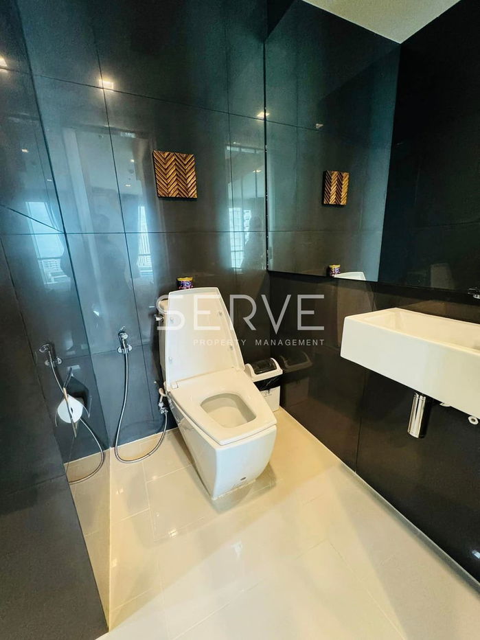 รูป 1 Bed with Bathtub High Fl. Good Location BTS Saphan Taksin station 340 m. / For Rent-Rhythm Sathorn - รูปที่ 8/9