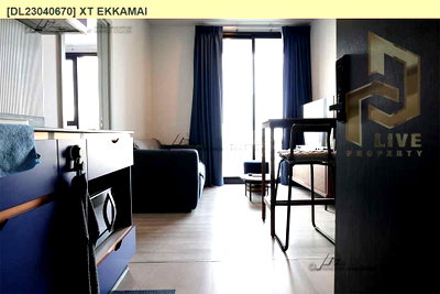 คอนโดให้เช่า : DL23040670 ให้เช่าคอนโด เอ็กซ์ที เอกมัย (XT EKKAMAI) ใกล้ BTS เอกมัย พร้อมเข้าอยู่ โทรด่วน 0638692663 LineID @952jdxxk