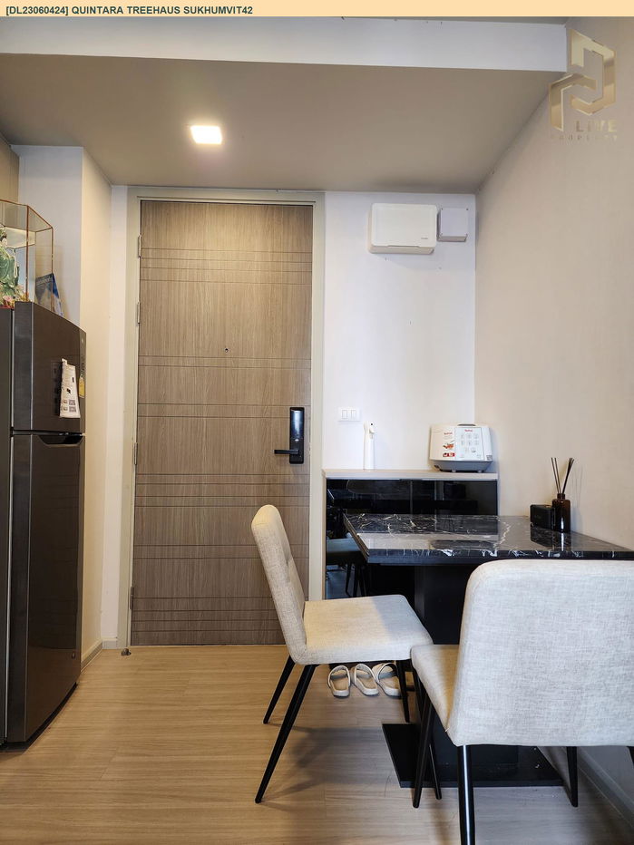 รูป DL23060424 ให้เช่าคอนโด ควินทารา ทรีเฮาส์ สุขุมวิท 42 (QUINTARA TREEHAUS SUKHUMVIT42) ใกล้ BTS เอกมัย พร้อมเข้าอยู่ โทรด่วน 0653619502 LineID @534wlwof - รูปที่ 2/10