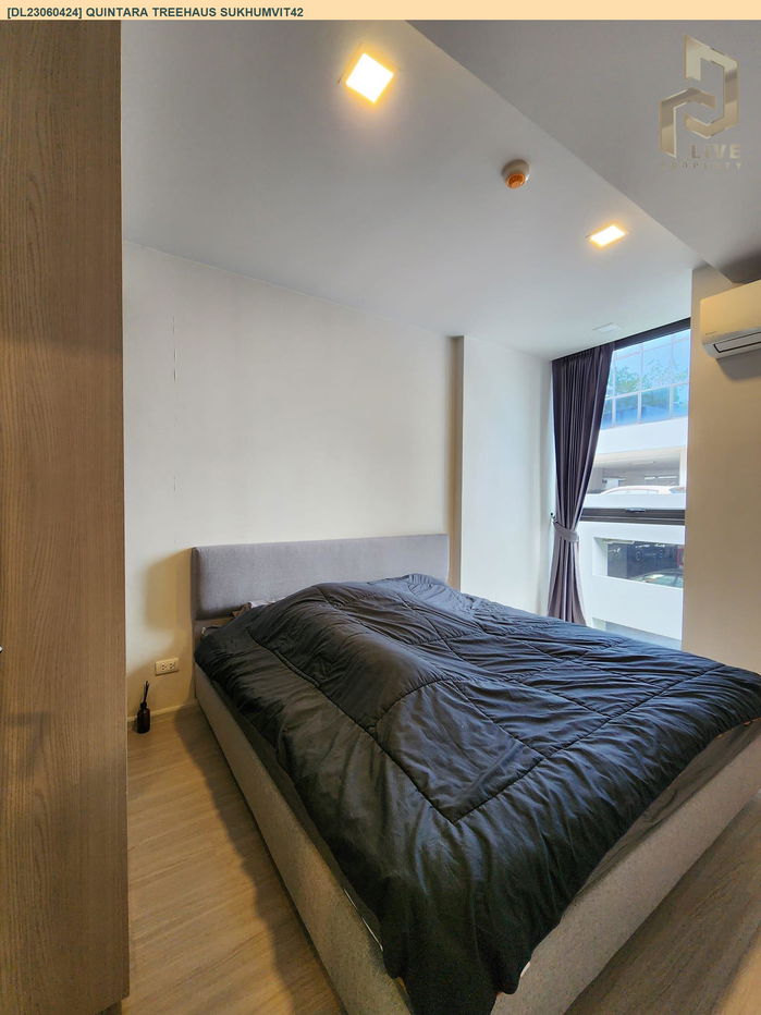 รูป DL23060424 ให้เช่าคอนโด ควินทารา ทรีเฮาส์ สุขุมวิท 42 (QUINTARA TREEHAUS SUKHUMVIT42) ใกล้ BTS เอกมัย พร้อมเข้าอยู่ โทรด่วน 0653619502 LineID @534wlwof - รูปที่ 6/10