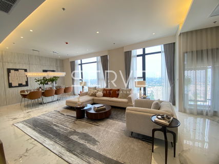 3 Beds with Bathtub 173 sq.m. Super High Fl. 35+ Good View & Good Location BTS ON Nut 300 m. at Ramada Plaza Residence Sukhumvit 48 Condo / For Sale