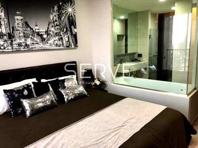 Condos for rent : 1 Bed 1 Bath with Bathtub Nice Room Good Location Next to BTS Phra khanong 50 m. / For Rent-Rhythm Sukhumvit 44