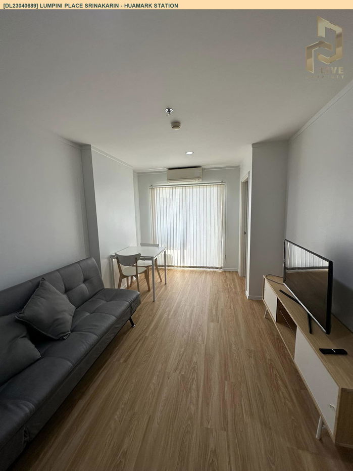 picture DL23040689 Condo for rent, Lumpini Place Srinakarin - Huamark Station near ARL Hua Mak, ready to move in, call urgently 0638692663 LineID @162cjixi - 3/5