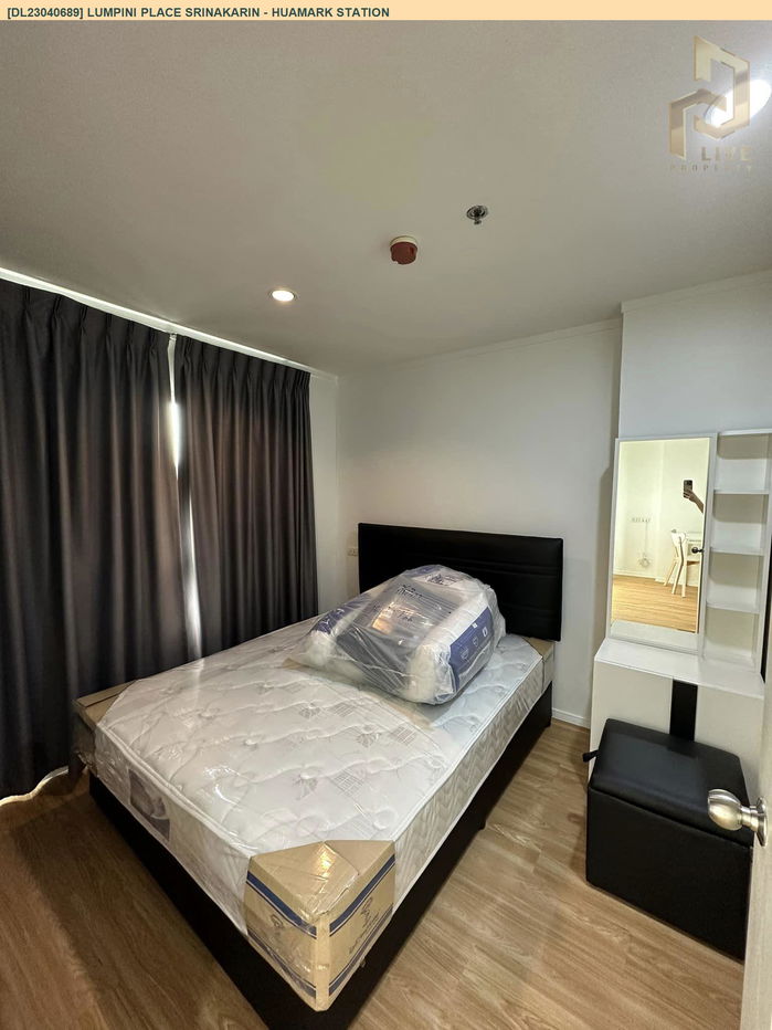 picture DL23040689 Condo for rent, Lumpini Place Srinakarin - Huamark Station near ARL Hua Mak, ready to move in, call urgently 0638692663 LineID @162cjixi - 1/5