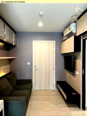 Condos for rent : DL23060544 Condo for rent, Life Asoke near MRT เพชรบุรี, ready to move in, call urgently 0656133286 LineID @534wlwof