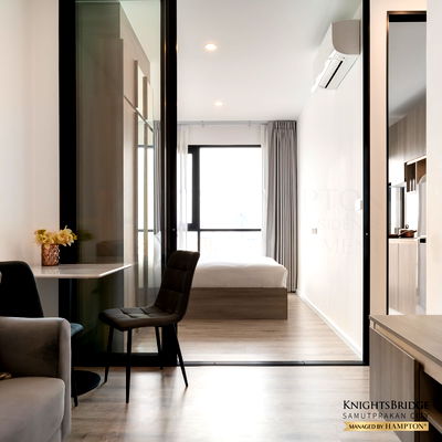 Condos for rent : Condo for rent: Knightsbridge Sukhumvit-Theparak, ready to move in. If interested, contact Line @goodmanpro or call 0999029192.